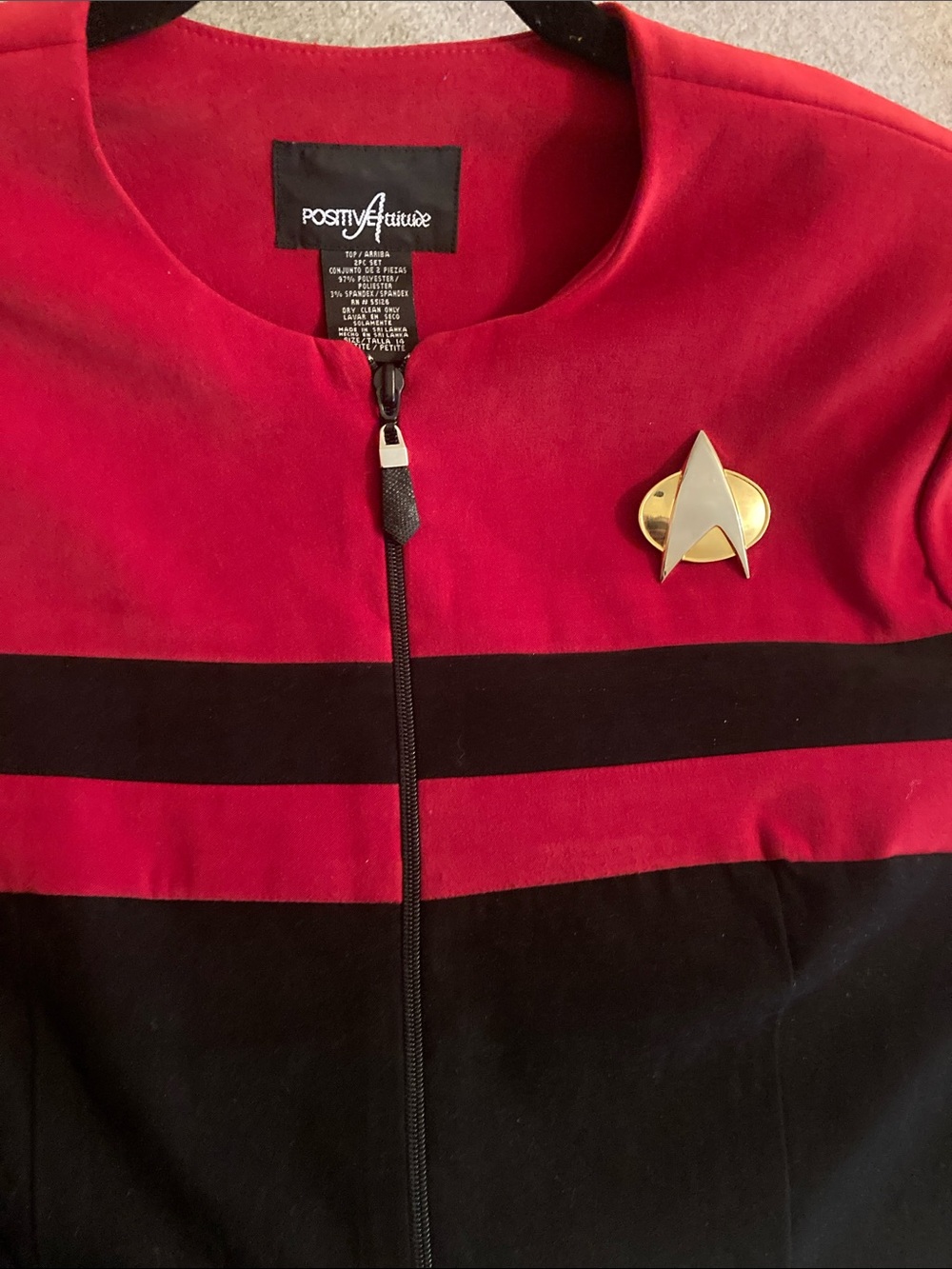 Star Trek Halloween Costume with Vintage THE HOLLYWOOD PINS